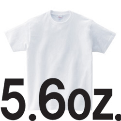 5.6oz Tシャツ