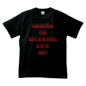 クールなライブグッズ風Tシャツ