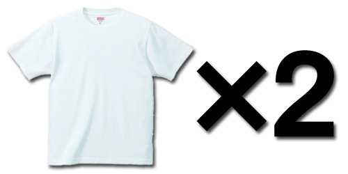 Tシャツ2枚で送料無料