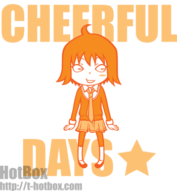 かわいいチビキャラデザイン CHEERFUL DAYS オシャレなルックスキュートな見た目