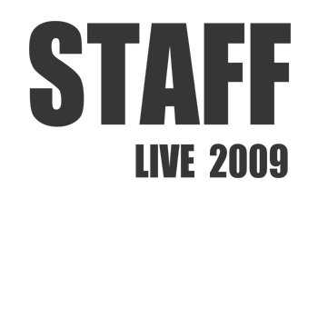 スタッフ文字ロゴ LIVE2009