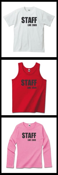 ライブスタッフTシャツ ロンティ タンクトップ