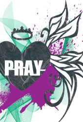 PRAY アイコン 紫