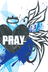 PRAY アイコン 青