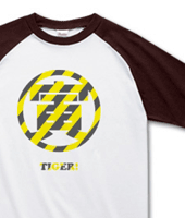 タイガーロゴデザインTシャツ「寅」縞