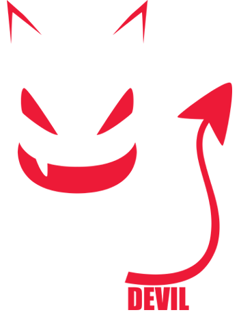 小悪魔デザイン Tシャツ通販用画像