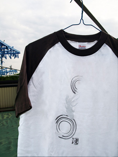 金魚Tシャツ 写真