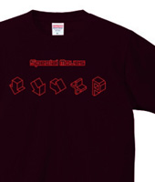 格ゲーコマンドTシャツ「Special Moves」レッド