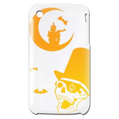 iPhone3GSカバー ドクロイラスト