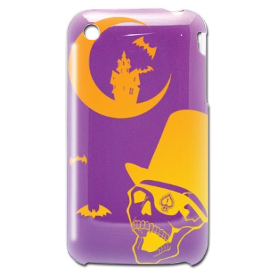 ハロウィン 髑髏アイフォンカバー