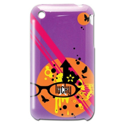 iPhone3G/3GS用カバー 眼鏡デザイン