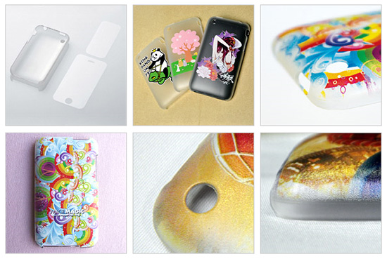 iPhone3G クリアカバー