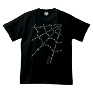蜘蛛の巣 Tシャツ